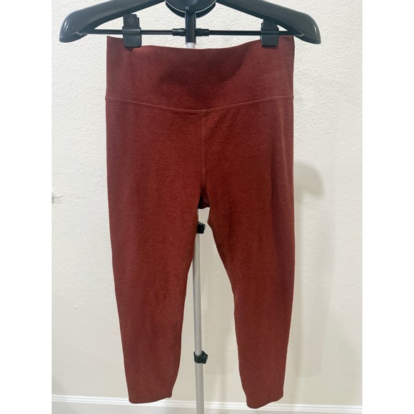 Vuori Pants - Vuori Clean Elevation Leggings Women's L Rose Heather High Rise‎ Active Yoga